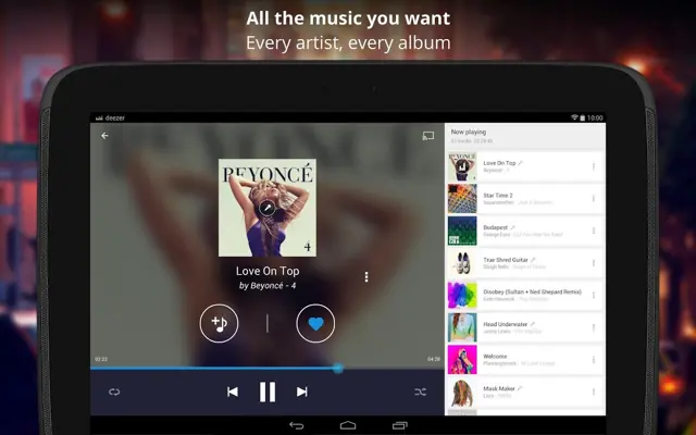 Deezer (Old) android App screenshot 9