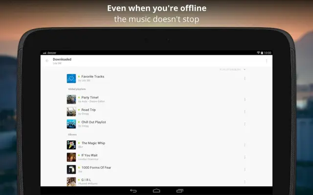 Deezer (Old) android App screenshot 5