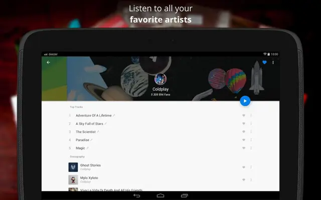 Deezer (Old) android App screenshot 7